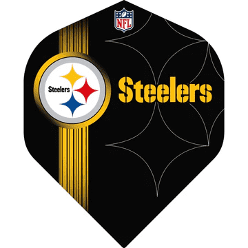 Nfl dart flights pittsburgh stealers 360x