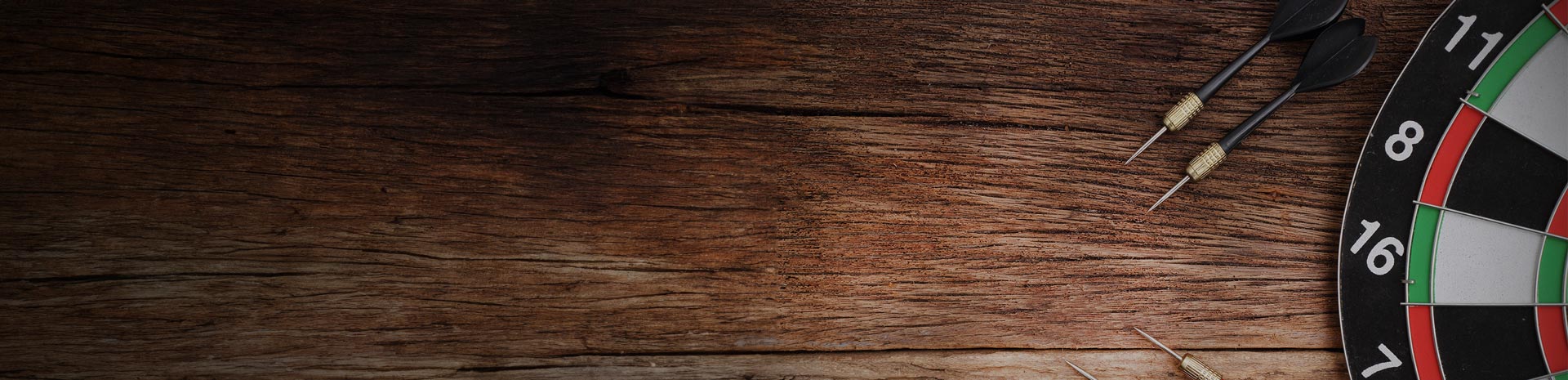 Dartboard with wood