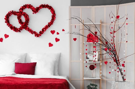 Valentines day decorations