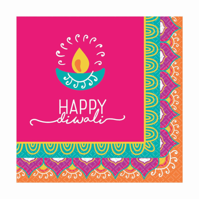 Amscan ca diwali diwali small beverage napkins 16 count 192937343951 32244038467770 640x640