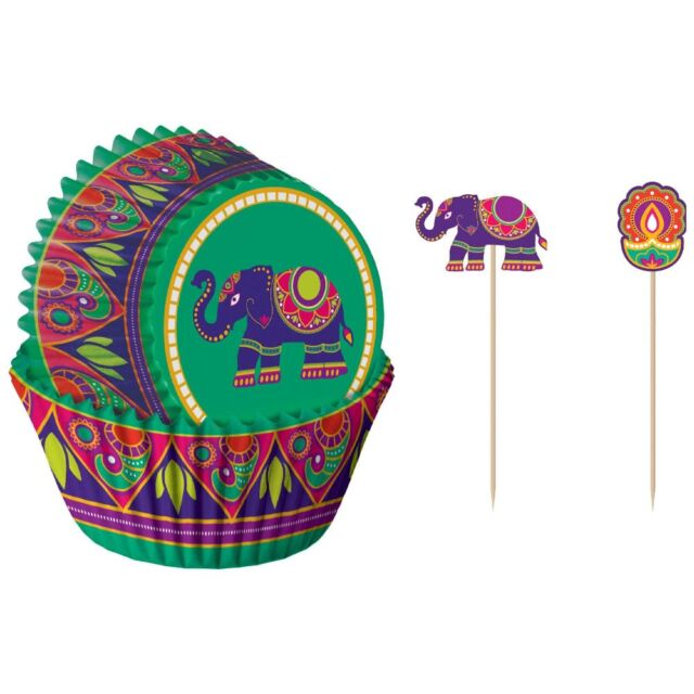 Diwali baking cups and picks set 48ct 909e4693 97c2 4bac b339 50ab1c5eb845 jpgrendition 640x640