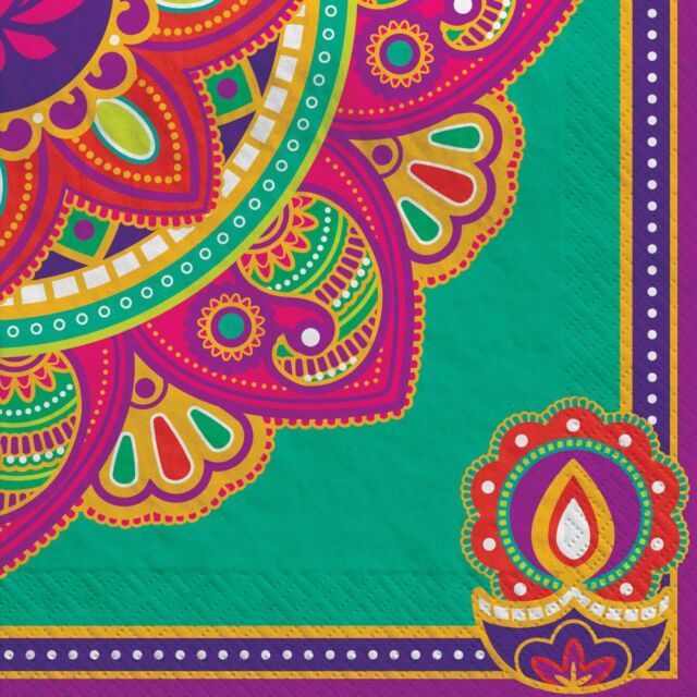 Diwali rangoli dream lunch napkin 16ct d9f95d90 1ba1 4413 a12b 5545cbb23ace jpgrendition 640x640