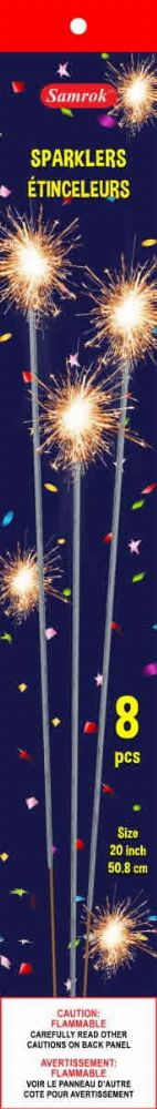 Sparklers 20 8 stickspk pp 022