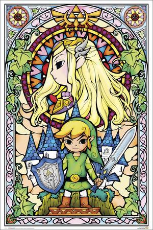 The legend of zelda stained glass u l f898zh0