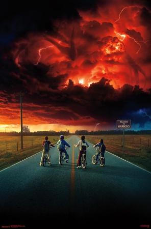 Trends international netflix stranger things season 2 2017 key art u l f9to290