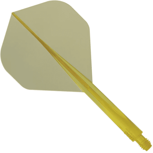 Condor axe flights standard clear yellow 1 640x640