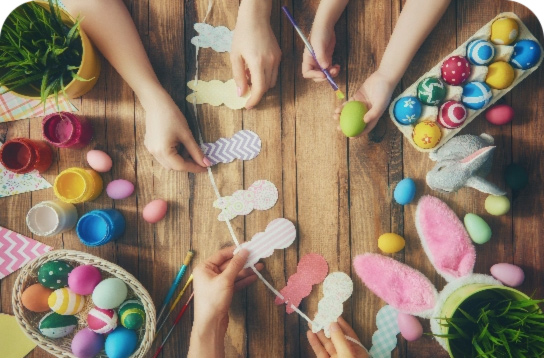 easter egg decorating kit